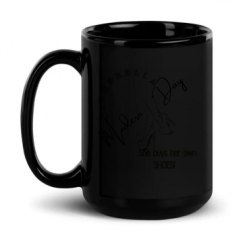 15oz Black Glossy Mug