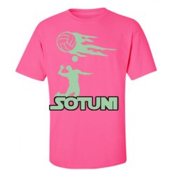 Unisex Ultra Cotton Safety Neon Crewneck Tee