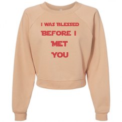 Women's Raglan Pullover Fleece