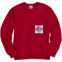 Unisex Film and Foil Crewneck Sweatshirt