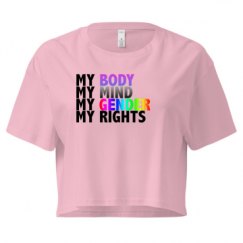 Ladies Festival Cali Crop Top Tee