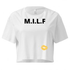 Ladies Festival Cali Crop Top Tee