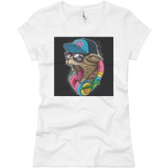 Ladies Slim Fit Basic Promo Jersey Tee