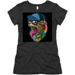 Ladies Slim Fit Super Soft Triblend Tee
