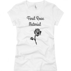 Ladies Slim Fit Basic Promo Jersey Tee