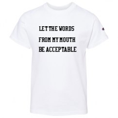 Youth Champion Short Sleeve Tagless Tee