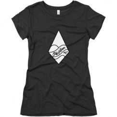 Ladies Slim Fit Super Soft Triblend Tee