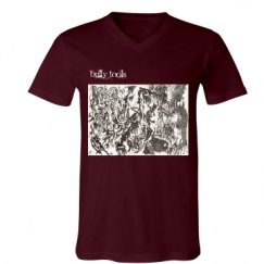 Unisex V-Neck Jersey Tee