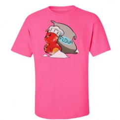 Unisex Ultra Cotton Safety Neon Crewneck Tee