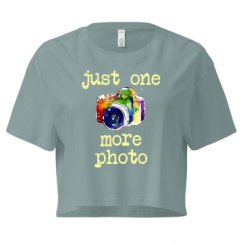 Ladies Festival Cali Crop Top Tee