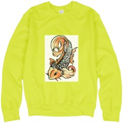 Unisex Neon Crewneck Sweatshirt