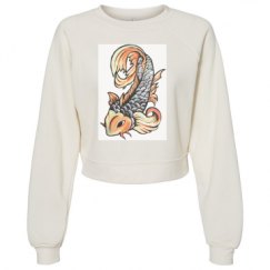 Women's Raglan Pullover Fleece