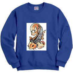 Unisex Film and Foil Crewneck Sweatshirt