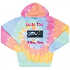 Unisex Tie-Dye Fleece Hoodie