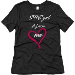 Ladies Relaxed Fit Super Soft Triblend Tee