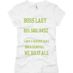 Ladies Slim Fit Basic Promo Jersey Tee