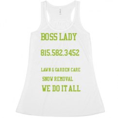 Ladies Flowy Racerback Tank