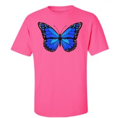 Unisex Ultra Cotton Safety Neon Crewneck Tee