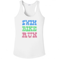 Ladies Athletic Performance Racerback Tank