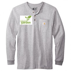 Unisex Carhartt Long Sleeve Henley Tee 