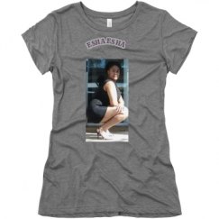 Ladies Slim Fit Super Soft Triblend Tee