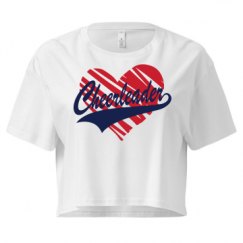 Ladies Festival Cali Crop Top Tee