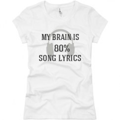 Ladies Slim Fit Basic Promo Jersey Tee