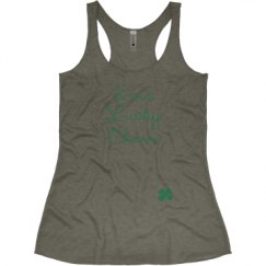 Ladies Slim Fit Super Soft Racerback Triblend Tank