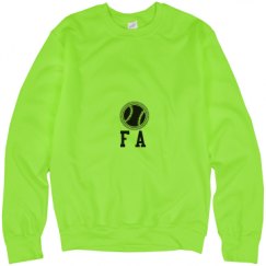 Unisex Neon Crewneck Sweatshirt