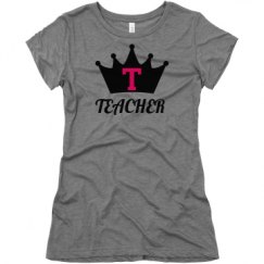 Ladies Slim Fit Super Soft Triblend Tee