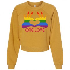 Women's Raglan Pullover Fleece