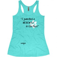 Ladies Slim Fit Super Soft Racerback Triblend Tank