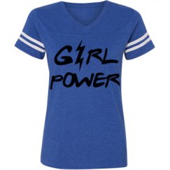 Ladies Relaxed Fit Vintage Sports Tee