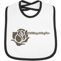 Infant Contrast Trim Bib