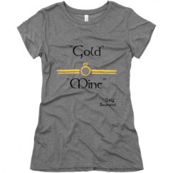Ladies Slim Fit Super Soft Triblend Tee
