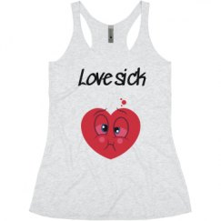 Ladies Slim Fit Super Soft Racerback Triblend Tank