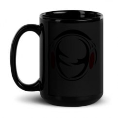 15oz Black Glossy Mug