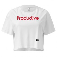 Ladies Festival Cali Crop Top Tee