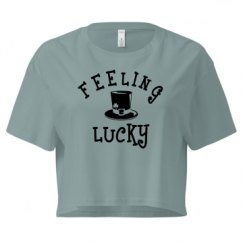 Ladies Festival Cali Crop Top Tee