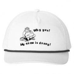 Snapback Five-Panel Rope Hat