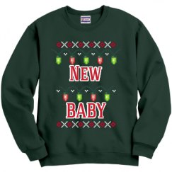 Unisex Film and Foil Crewneck Sweatshirt