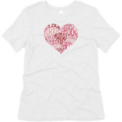 Ladies Relaxed Fit Super Soft Triblend Tee