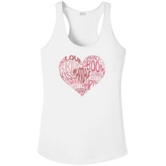 Ladies Athletic Performance Racerback Tank