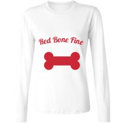 Ladies Relaxed Fit Basic Long Sleeve Tee