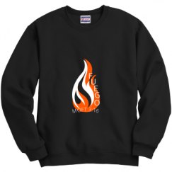 Unisex Film and Foil Crewneck Sweatshirt