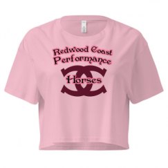 Ladies Festival Cali Crop Top Tee