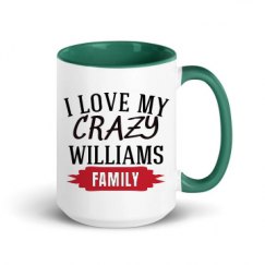 15oz Ceramic Mug with Color Inside