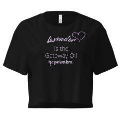 Ladies Festival Cali Crop Top Tee