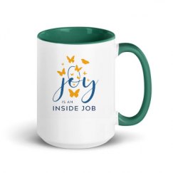 15oz Ceramic Mug with Color Inside
