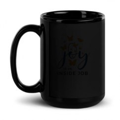 15oz Black Glossy Mug